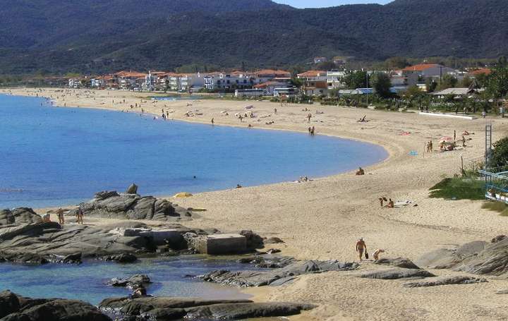 Sarti beach